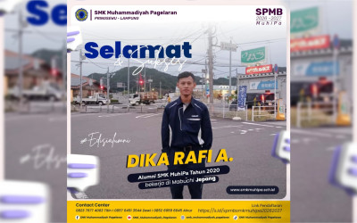 Dika Rafi go to Japan
